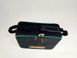 Magic The Gathering Logo Branded Carrying Case Black Deck Bag Shoulder Strap - Image 4