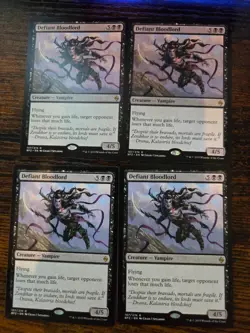 Defiant Bloodlord x 4 Battle for Zendikar Regular - Image 1