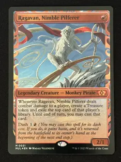 1x MTG Ragavan, Nimble Pilferer (Foil) - (MUL) #21 - Magic the Gathering - Image 1