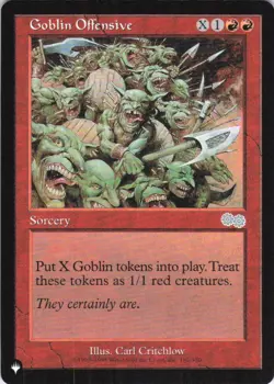 MTG Goblin Offensive (192/350) | NM | The List {LST} - Image 1