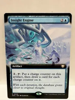 Insight Engine (Extended Art) Commander: Edge of Eternities Regular NM - Image 1