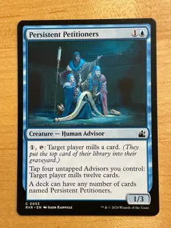 MTG NM Persistent Petitioners [Ravnica Remastered] - Image 1