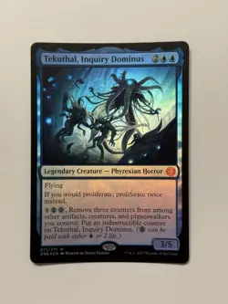 Tekuthal, Inquiry Dominus Phyrexia: All Will Be One Foil NM - Image 1