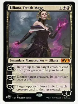 MTG - Liliana Death Mage - The List - Mystery Booster 2 - Magic the Gathering - Image 1
