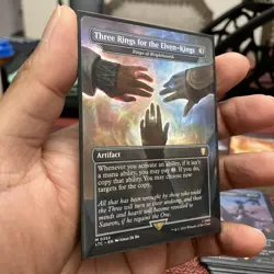 Three Rings for the Elven-Kings - Rings of Brighthearth Commander: LOTR Regular - Image 2