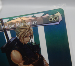 MTG CLOUD, Midgar Mercenary Borderless FOIL Final Fantasy #375 Magic Gathering - Image 3