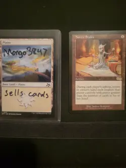 MTG Noetic Scales EX/NM Urza's Saga 304/335 Regular Rare - Image 3