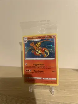 Pokemon Card Charizard SWSH075 Sealed Special Delivery SWIRL - Image 1