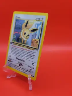EEVEE 2001 POKEMON 1ST EDITION NEO DISCOVERY UNCOMMON 38/75 Q2058 - Image 2
