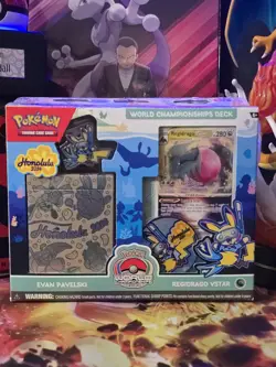 Pokemon TCG World Championship Deck 2024 Honolulu Evan Pavelski, Regidrago Vstar - Image 1