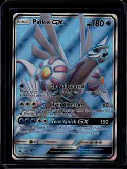 2018 Pokemon Sun & M oon Forbidden Light Palkia GX #119/131 - Image 1