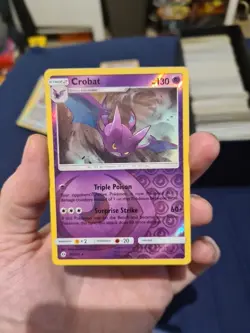 Pokemon - Crobat 56/149 - Sun & Moon Base Set - Reverse Holo - LP - Image 1