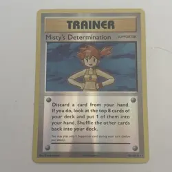 Misty's Determination 80/108 Pokemon XY Evolutions Reverse Holo - Image 1