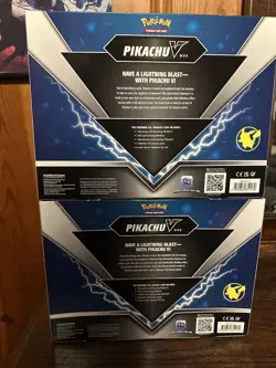 2x Pokemon TCG: Pikachu V Box New Sealed - Fusion Strike + Brilliant Stars 820650851179 - Image 2