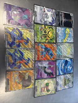 Pokemon TCG Lot Of 14 Mixed Lot Full Art Rares And Promos - Image 1