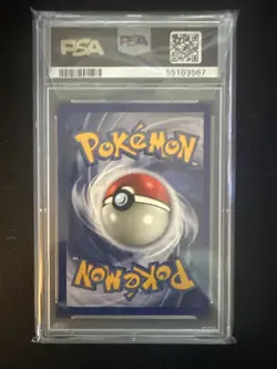 1999 Pokemon Game Base Set Unlimited 46 Charmander PSA 9 Mint - Image 3