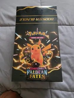 Pokemon Scarlet & Violet Paldean Fates Booster Bundle Box Display Factory Sealed - Image 1