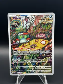 Pokemon Brute Bonnet - 207/182 Illustration Rare SV04: Paradox Rift - Image 1