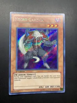 Yugioh! Necro Gardna Secret Rare - LCGX-EN027 1st Edition - English #1 - Image 1