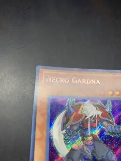 Yugioh! Necro Gardna Secret Rare - LCGX-EN027 1st Edition - English #1 - Image 2