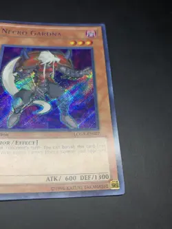 Yugioh! Necro Gardna Secret Rare - LCGX-EN027 1st Edition - English #1 - Image 4