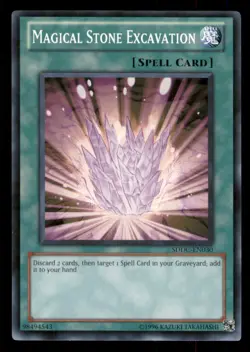 Yugioh Magical Stone Excavation #SDDC-EN030 Structure Deck: Dragons Collide LP - Image 1