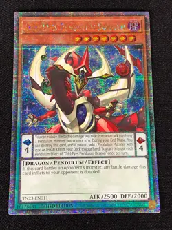 Yugioh Odd-Eyes Pendulum Dragon TN23-EN011 25th Secret (NM) - Image 1