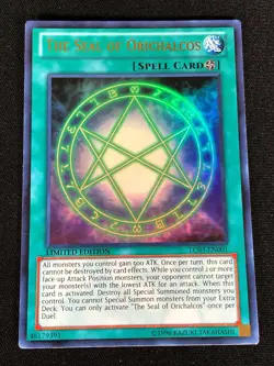 Yugioh The Seal of Orichalcos LC03-EN001 Ultra Rare (NM) - Image 1