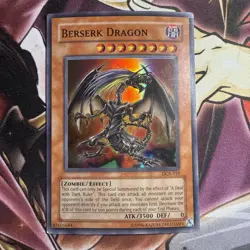 Yu-Gi-Oh! 1st Edition Berserk Dragon #DCR-019 Light Play - Image 1
