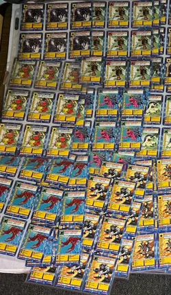 MASSIVE Lot 414 Vtg 1999 Digimon Cards 1st Edition/Series ALL ARE MINT N/m Cond. - Image 5