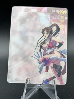 mai shiranui - fatal fury | 3D hologram tranform DOUJIN waifu Card ccg - Image 1