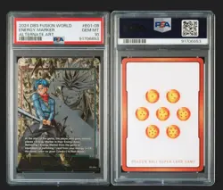 ✨Trunks Energy Marker PSA10 Dragon Ball Super Card Game Fusion World English - Image 2