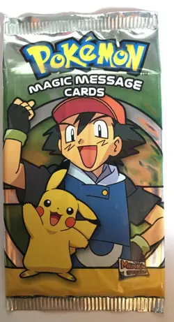 STICKER CARD " BEAUTIFLY" POKEMON MAGIC MESSAGE CARD TOPPS NEUF MINT MERLIN 2006 - Image 3