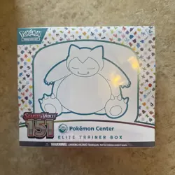 151 Pokemon Center ETB Elite Trainer Box Scarlet & Violet Pokemon TCG Sealed - Image 1