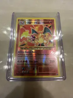 Pokemon Charizard 11/108 2016 Reverse Holo Rare Card Pretty Good Condition - Image 1