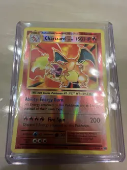 Pokemon Charizard 11/108 2016 Reverse Holo Rare Card Pretty Good Condition - Image 3