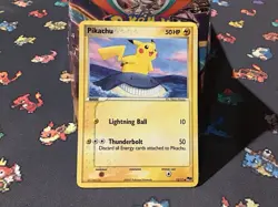 Pokemon TCG Pikachu 12/17 Non Holo POP 5 Series Pokemon Card - Image 1