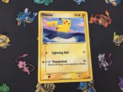 Pokemon TCG Pikachu 12/17 Non Holo POP 5 Series Pokemon Card - Image 3