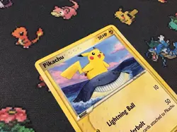 Pokemon TCG Pikachu 12/17 Non Holo POP 5 Series Pokemon Card - Image 5