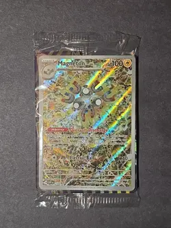 Pokemon Magneton 159 SVP English BLACK STAR RARE HOLO PROMO CARD - SEALED - Image 1