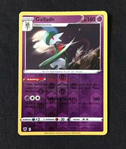 Gallade 062/189 Astral Radiance Pokemon Card Reverse Holo Rare NM - Image 2