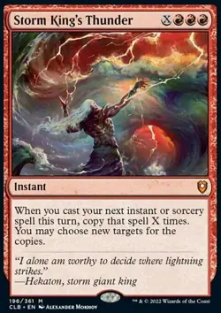 Storm King's Thunder (196/1023) Commander Legends Battle for Baldur's Gate NM - Image 1