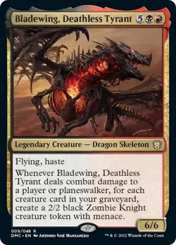 MTG Bladewing, Deathless Tyrant - 9 / English / Near Mint - Image 1