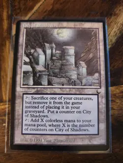 Magic the Gathering - City of Shadows the Dark - Near Mint MTG - Image 1