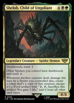 Shelob, Child of Ungoliant LTR NM MTG - Image 1