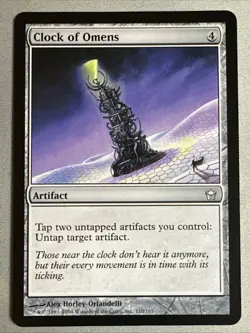 MTG / Clock of Omens / 5DN / #110 / Regular / Uncommon / NM - Image 1