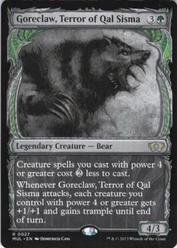 MTG Goreclaw, Terror of Qal Sisma (27) | NM | MOM: Multiverse Legends {MUL} - Image 1