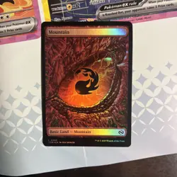 1 x Mountain (0290) - Foil - Tarkir: Dragonstorm - NM-Mint - MTG - Image 1