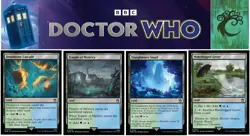 4x (1/ea) - SIMIC Commander Land Lot - Doctor Who - NM MTG - Image 1
