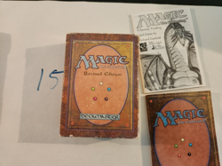 MTG * Revised Empty Deck Box* (Used) Magic the Gathering W/ Rulebooks - Image 1
